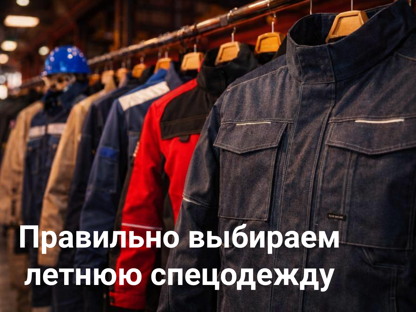 Выбор летней спецодежды в 2026: комплексный чек-лист